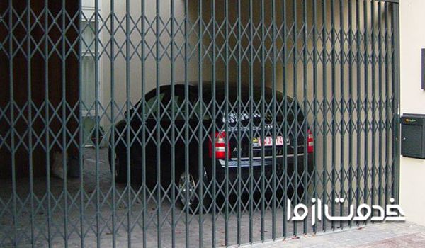 درب آکاردئونی برقی 